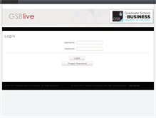 Tablet Screenshot of gsblive.uct.ac.za