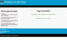 Tablet Screenshot of interactivemedia.cfms.uct.ac.za