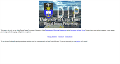 Desktop Screenshot of dsp7.ee.uct.ac.za