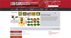 Desktop Screenshot of bisru.uct.ac.za