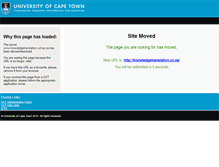 Tablet Screenshot of knowledgetranslation.uct.ac.za