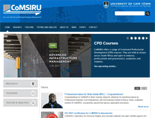 Tablet Screenshot of comsiru.uct.ac.za