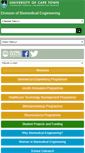 Mobile Screenshot of bme.uct.ac.za