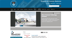 Desktop Screenshot of forensicmedicine.uct.ac.za