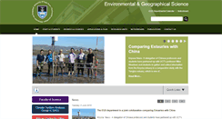 Desktop Screenshot of egs.uct.ac.za
