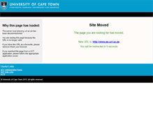 Tablet Screenshot of local.eleceng.uct.ac.za